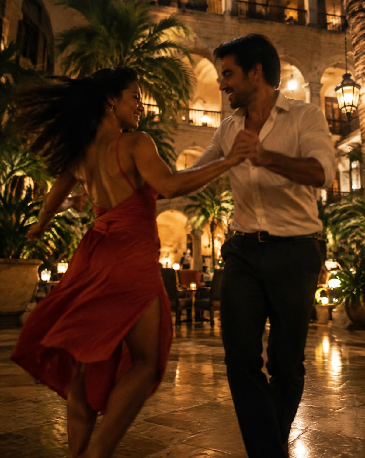 Guests dancing at VIDA
